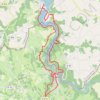 Itinéraire Lac d'Eguzon Croizant 19.7km, distance, dénivelé, altitude, carte, profil, trace GPS