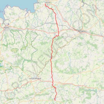 Itinéraire GOTOES Export, distance, dénivelé, altitude, carte, profil, trace GPS