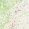 Itinéraire Le chemin aux Anglais - Périers à Coutances, distance, dénivelé, altitude, carte, profil, trace GPS