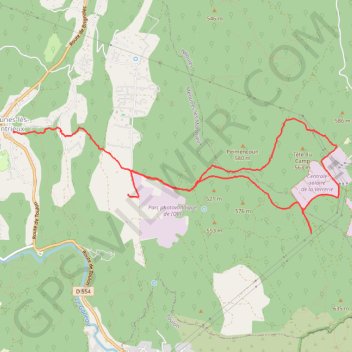 Itinéraire Autour de Méounes - 83, distance, dénivelé, altitude, carte, profil, trace GPS