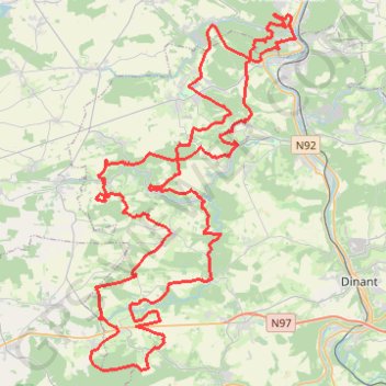 Itinéraire 2023 - ULTRA 4000 DIMANCHE BON-17660387, distance, dénivelé, altitude, carte, profil, trace GPS