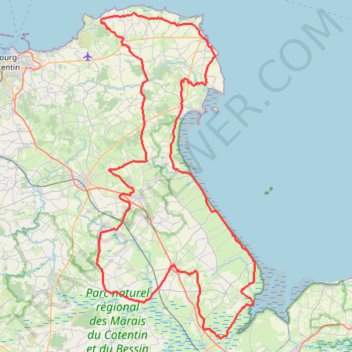 Itinéraire 1 - MONT BLANC GRAND, distance, dénivelé, altitude, carte, profil, trace GPS