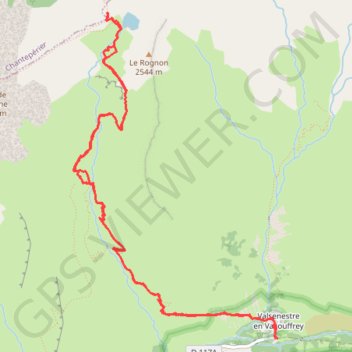 Itinéraire Col de la Romeïou, distance, dénivelé, altitude, carte, profil, trace GPS