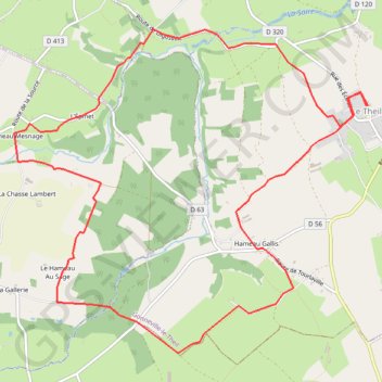 Itinéraire Pedestre 11kms, distance, dénivelé, altitude, carte, profil, trace GPS