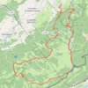 Itinéraire Métabief, le Mont d'Or, distance, dénivelé, altitude, carte, profil, trace GPS