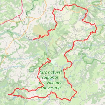 Itinéraire GR30 (1), distance, dénivelé, altitude, carte, profil, trace GPS