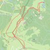 Itinéraire Sur les Crêtes des Vosges, distance, dénivelé, altitude, carte, profil, trace GPS