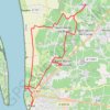 Itinéraire 🚴 Trace de la Citadelle de Blaye a Fours, distance, dénivelé, altitude, carte, profil, trace GPS