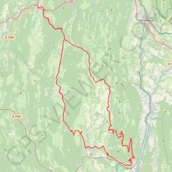 Itinéraire grand colombier st martin du fresne culoz 19 juil. 2018, distance, dénivelé, altitude, carte, profil, trace GPS