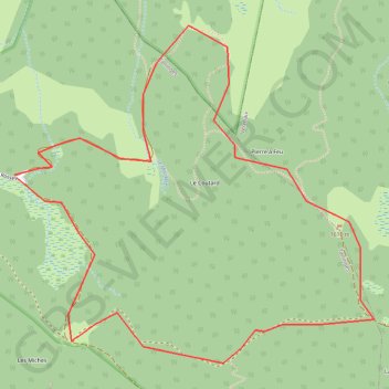 Itinéraire Petit tour vers la chapelle de Jacquicourt, distance, dénivelé, altitude, carte, profil, trace GPS