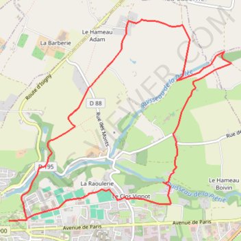 Itinéraire 8_km_trail_au_clair_de_la_lune_2026, distance, dénivelé, altitude, carte, profil, trace GPS