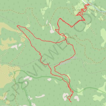 Itinéraire montions fail, distance, dénivelé, altitude, carte, profil, trace GPS
