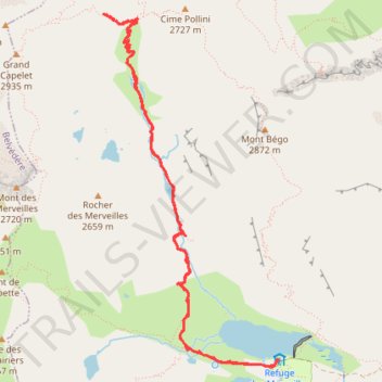 Itinéraire 2 - 2025 10 11 - vallée des merveilles gravures baisse valmasque c.2670 pix, distance, dénivelé, altitude, carte, profil, trace GPS