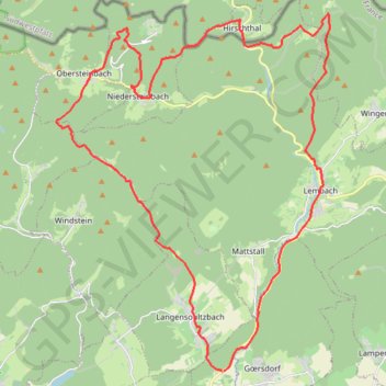 Itinéraire GOTOES Export, distance, dénivelé, altitude, carte, profil, trace GPS