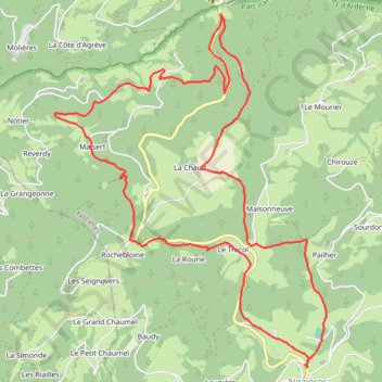 Itinéraire Col du Buisson, distance, dénivelé, altitude, carte, profil, trace GPS