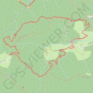 Itinéraire Autour de Sialle, distance, dénivelé, altitude, carte, profil, trace GPS