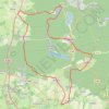 Itinéraire Entre Cliron et Rocroi, distance, dénivelé, altitude, carte, profil, trace GPS