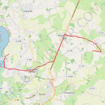 Itinéraire Liaison ES 2 - ES 3, distance, dénivelé, altitude, carte, profil, trace GPS