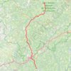 Itinéraire 2025-06-18 14:01:51, distance, dénivelé, altitude, carte, profil, trace GPS