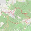 Itinéraire Rocbaron, distance, dénivelé, altitude, carte, profil, trace GPS