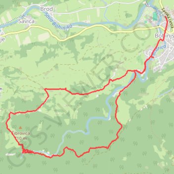 Itinéraire Biot_autour-de-bohinjska-bistrica, distance, dénivelé, altitude, carte, profil, trace GPS