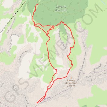 Itinéraire Pas du Follet en boucle depuis la Cabane de l'Avalanche (Dévoluy), distance, dénivelé, altitude, carte, profil, trace GPS