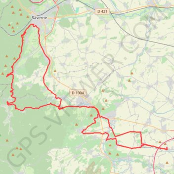 Itinéraire BdB_14_09_20_billebaum_saverne, distance, dénivelé, altitude, carte, profil, trace GPS