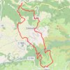 Itinéraire De Ponteix à La Monne, distance, dénivelé, altitude, carte, profil, trace GPS