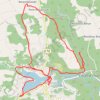 Itinéraire Forêt Huelgoat et tour lac 2019-01-09, distance, dénivelé, altitude, carte, profil, trace GPS