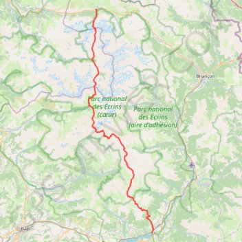 Itinéraire Embrun Trail, distance, dénivelé, altitude, carte, profil, trace GPS