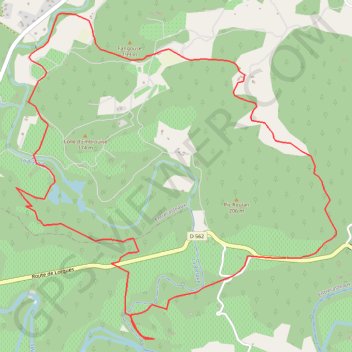 Itinéraire L'argens à la Bresque, distance, dénivelé, altitude, carte, profil, trace GPS
