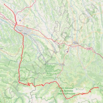 Itinéraire TracerItineraire, distance, dénivelé, altitude, carte, profil, trace GPS
