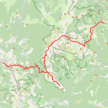 Itinéraire Les Assiers, distance, dénivelé, altitude, carte, profil, trace GPS