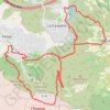 Itinéraire Trail de la Cavayère, distance, dénivelé, altitude, carte, profil, trace GPS