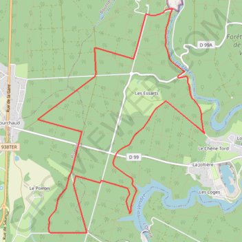 Itinéraire Boucle de Saint-Luc, distance, dénivelé, altitude, carte, profil, trace GPS