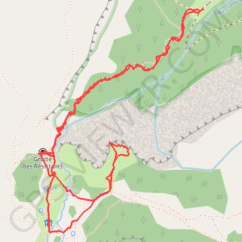 Itinéraire Pas de l'Aiguille (Vercors), distance, dénivelé, altitude, carte, profil, trace GPS