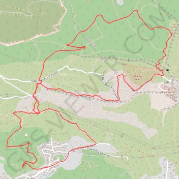 Itinéraire Baudouvin - Coudon, distance, dénivelé, altitude, carte, profil, trace GPS