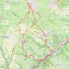 Itinéraire La fléchette, distance, dénivelé, altitude, carte, profil, trace GPS