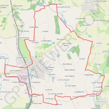 Itinéraire Montreuil-sur-Ille, distance, dénivelé, altitude, carte, profil, trace GPS