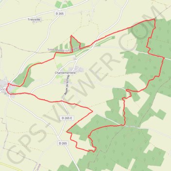 Itinéraire La randonnée de CONTRE, distance, dénivelé, altitude, carte, profil, trace GPS