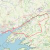 Itinéraire TY ZEF 90 KMS TERRE-TERRE, distance, dénivelé, altitude, carte, profil, trace GPS