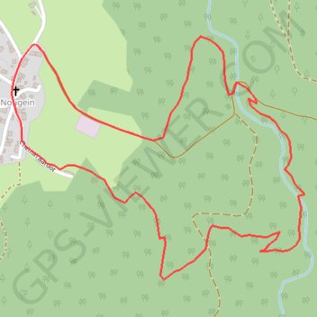 Itinéraire Les Agaries - Marcillac-la-Croisille - Pays d'Égletons, distance, dénivelé, altitude, carte, profil, trace GPS