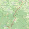 Itinéraire Chiny - Suxy - Neufchâteau, distance, dénivelé, altitude, carte, profil, trace GPS