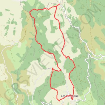 Itinéraire Lou Saltou, distance, dénivelé, altitude, carte, profil, trace GPS