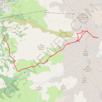 Itinéraire 2021-09-02 16:26:19, distance, dénivelé, altitude, carte, profil, trace GPS