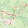 Itinéraire circuit 2 rando monts aubrac 2023-16226134, distance, dénivelé, altitude, carte, profil, trace GPS