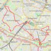 Itinéraire Randonnée dans Paris - Des Gobelins à la Tour Eiffel, distance, dénivelé, altitude, carte, profil, trace GPS