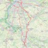 Itinéraire Anvers - Elewijt, distance, dénivelé, altitude, carte, profil, trace GPS