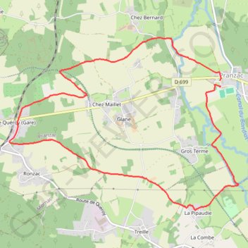 Itinéraire track, distance, dénivelé, altitude, carte, profil, trace GPS