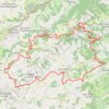 Itinéraire Croisée des Monts du Lyonnais - Saint-Martin en Haut, distance, dénivelé, altitude, carte, profil, trace GPS